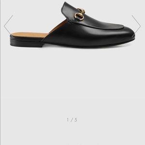 💯 % alAuthentic Gucci Princeton Slipper 35 with topy half soles